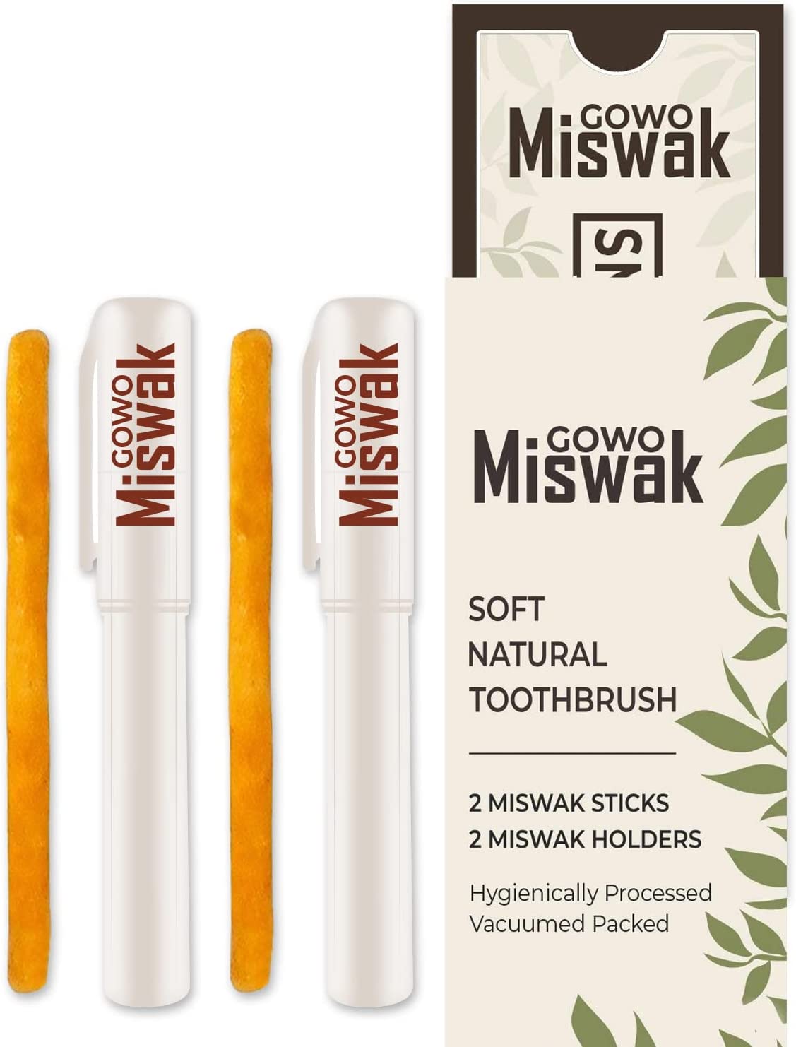 (2Pack) GOWO Miswak Sticks
